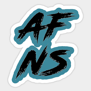 AFNS Outlined Sticker